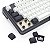 Teclado Redragon Ucal Pro Sem Fio ABNT2 Preto e Branco Switch Brown - Imagem 2