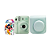 Kit Câmera Instantânea Fujifilm Instax Mini 12 Verde + Pack 10 filmes Spray Art + Bolsa Verde - Imagem 1