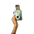 Kit Câmera Instantânea Fujifilm Instax Mini 12 Verde + Pack 10 filmes Spray Art + Bolsa Verde - Imagem 3