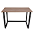 Mesa Office Hayonik MHO 1100 Borda 15mm Virginia 110cm - Imagem 2