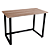 Mesa Office Hayonik MHO 1100 Borda 15mm Virginia 110cm - Imagem 1