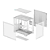 Gabinete Gamer Deepcool CG530 WH Aquário Branco - Imagem 11