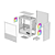 Gabinete Gamer DeepCool CH360 Digital Com 3 Fans Branco - Imagem 11