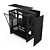 Gabinete Gamer NZXT H5 Flow Mid Tower Compacto Preto - Imagem 5