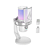 Microfone Wireless Gamer Maono DM40 PRO Com AI Condensador RGB Branco - Imagem 2