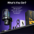Microfone Wireless Gamer Maono DM40 PRO S Com AI Condensador RGB Braço Articulado Preto - Imagem 9