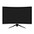 Monitor Gamer Curvo Redragon Hrothgar 32” 2560x1440p 180Hz Preto - Imagem 2