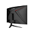 Monitor Gamer Curvo Redragon Hrothgar 32” 2560x1440p 180Hz Preto - Imagem 6