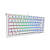 Teclado Mecânico Akko MG75 Switch Silver V3 Pro ABNT2 Branco - Imagem 2