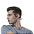 Fone de Condução Óssea Shokz OpenRun Air Mini Preto USB-C - Imagem 6