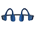 Fone de Condução Óssea Shokz OpenRun Air Azul USB-C - Imagem 2