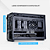Gabinete Gamer Lian Li A3 Micro ATX Preto A3-MATX - Imagem 3