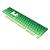 Keycap Redragon Degradê Verde ABNT2 106 Teclas ABS Doubleshot - Imagem 5