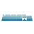 Keycap Redragon Degradê Azul ABNT2 106 Teclas ABS Doubleshot - Imagem 4