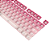 Keycap Redragon Degradê Rosa ABNT2 106 Teclas ABS Doubleshot - Imagem 9