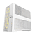 Gabinete Gamer Geometric Future Model 5 Vent Sem Fans Branco - Imagem 5