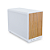 Gabinete Lian Li A3 Micro ATX Wood Edition Branco - Imagem 2