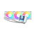 Water Cooler Gamdias Chione P5-360 RGB Tela IPS LCD Branco - Imagem 1