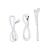 Hub USB e PWM Fans Lian Li Edge Para Fontes Gold Branco - Imagem 2