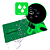 Mousepad Gamer Redragon Harry Potter Slytherin Verde - Imagem 6