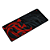 Mousepad Gamer Redragon Flamengo Mantle Preto e Vermelho - Imagem 2