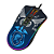 Mouse Gamer Redragon Harry Potter Cobra RGB Ravenclaw Preto e Azul - Imagem 5