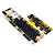 Keycaps Redragon Harry Potter Hogwart’s Hufflepuff Preto e Amarelo - Imagem 3