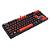 Teclado Gamer Redragon Flamengo Nation Preto e Vermelho - Imagem 2