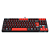 Teclado Gamer Redragon Flamengo Nation Preto e Vermelho - Imagem 7