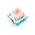 Switch Teclado Mecânico Redragon Leopard Linear Rosa Claro, Creme e Turquesa - Imagem 1