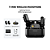 Microfone de Lapela Sem Fio Maono Wave T1 Mini WM622 Lightning Preto - Imagem 2