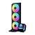 Water Cooler Gamdias Chione P5-360 RGB Tela IPS LCD Preto - Imagem 2