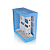 Gabinete Thermaltake CTE E660 MX Mid Tower CA-1Y3-00MFWN-00 Azul Hortênsia Claro - Imagem 5