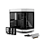Gabinete Hyte Y60 Mid Tower Com 3 Fans CS-HYTE-Y60-BW Branco e Preto - Imagem 4