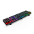 Teclado Mecânico Redragon Sindri Rainbow Switch Brown ABNT2 Preto - Imagem 5