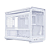 Gabinete Lian Li A3 Micro ATX Wood Edition Lateral Vidro Branco - Imagem 3