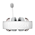 Headset Gamer Redragon Diomedes Lunar White H388-W Branco - Imagem 5