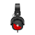 Headset Gamer Redragon Flamengo Vulture Zeus Preto e Vermelho - Imagem 4
