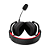 Headset Gamer Redragon Flamengo Vulture Zeus Preto e Vermelho - Imagem 5