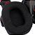 Headset Gamer Redragon Flamengo Vulture Zeus Preto e Vermelho - Imagem 6