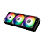 Water Cooler Gamer Gamdias Aura GL360 Lite ARGB AMD Intel Preto - Imagem 3