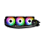 Water Cooler Gamer Gamdias Aura GL360 Lite ARGB AMD Intel Preto - Imagem 1