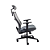 Cadeira De Escritório Ergonômica Elements Vertta Cinza e Preta - Imagem 4