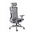 Cadeira De Escritório Ergonômica Elements Vertta Cinza - Imagem 4