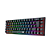 Teclado Mecânico Gamer Redragon Ryze Pro Sem Fio RGB Switch Brown Preto - Imagem 3