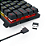 Teclado Mecânico Gamer Redragon Ryze Pro Sem Fio RGB Switch Brown Preto - Imagem 7