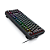 Teclado Mecânico Gamer Redragon Gloria RGB Switch Brown Preto - Imagem 4