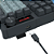 Teclado Mecânico Gamer Redragon Caesura RGB Rainbow Cinza Branco e Azul - Imagem 8