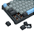Teclado Mecânico Gamer Redragon Caesura RGB Rainbow Cinza Branco e Azul - Imagem 9