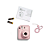 Kit Câmera Instantânea Fujifilm Instax Mini 12 Rosa + Pack 10 Filmes Mermaid Tail + Bolsa Rosa Gloss - Imagem 4